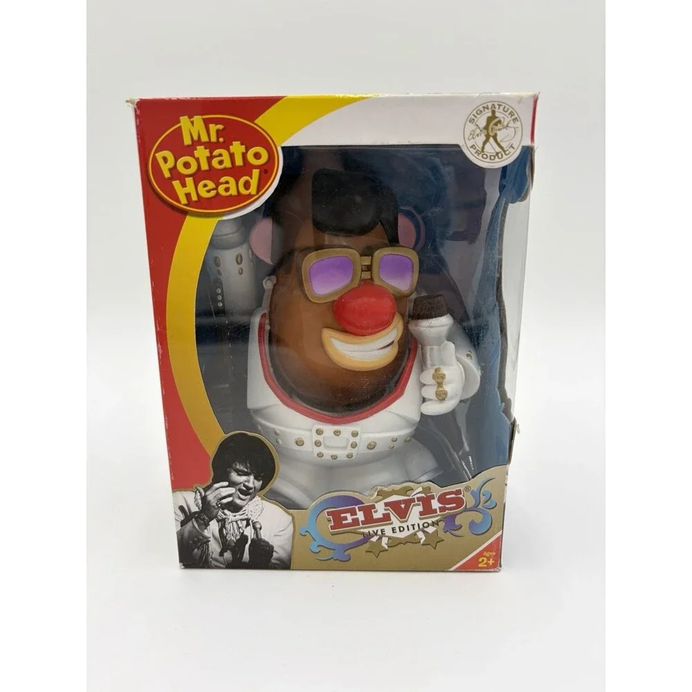 Mr. Potato Head Elvis Live Edition Elvis Presley Signature Product NEW in Box